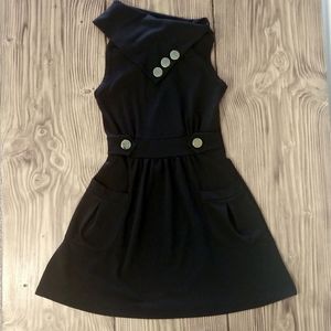 Black Dress With Pockets